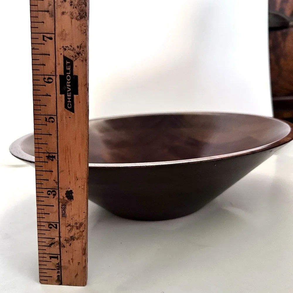 Solid American Walnut Serving Bowl 11